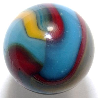 Superman Glass Marble 